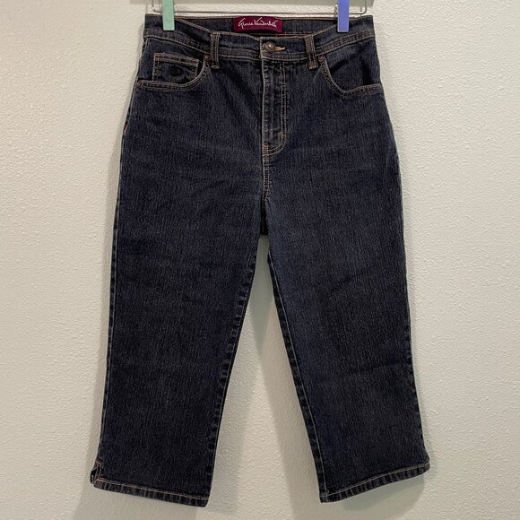 Gloria Vanderbilt denim capri's size 6‎ - Picture 1 of 6